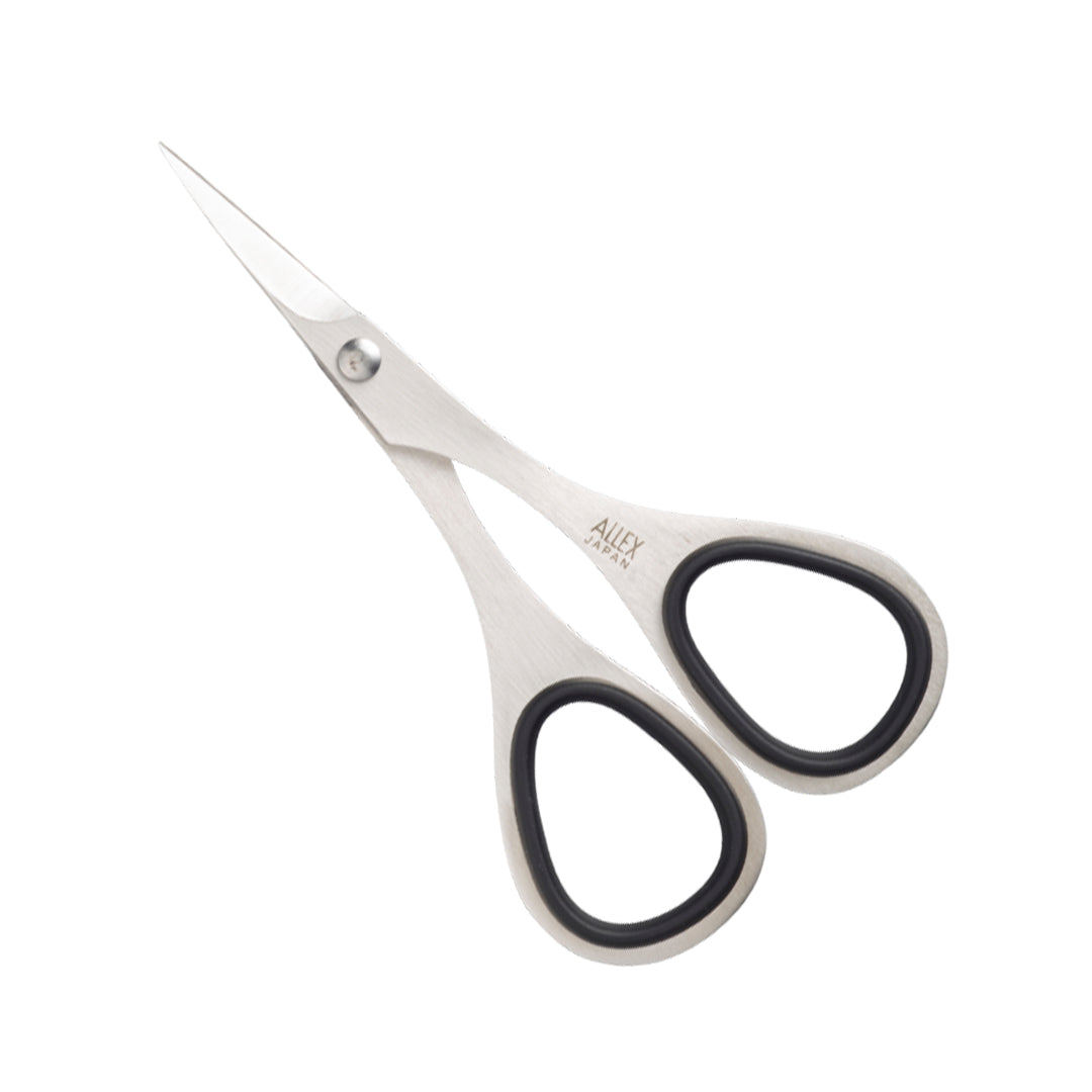 ALLEX_極細短刃剪刀_110mm-黑(11055B)